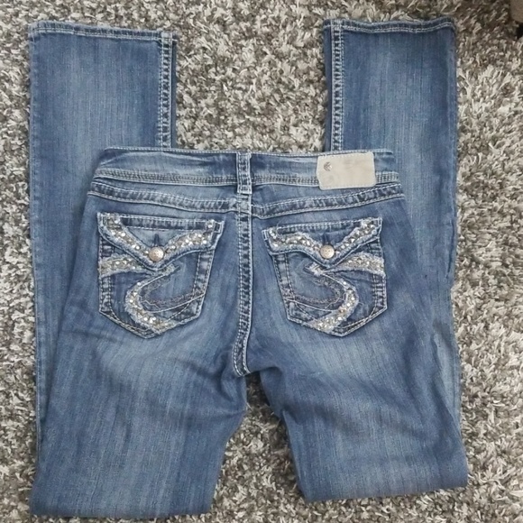 silver suki flap jeans